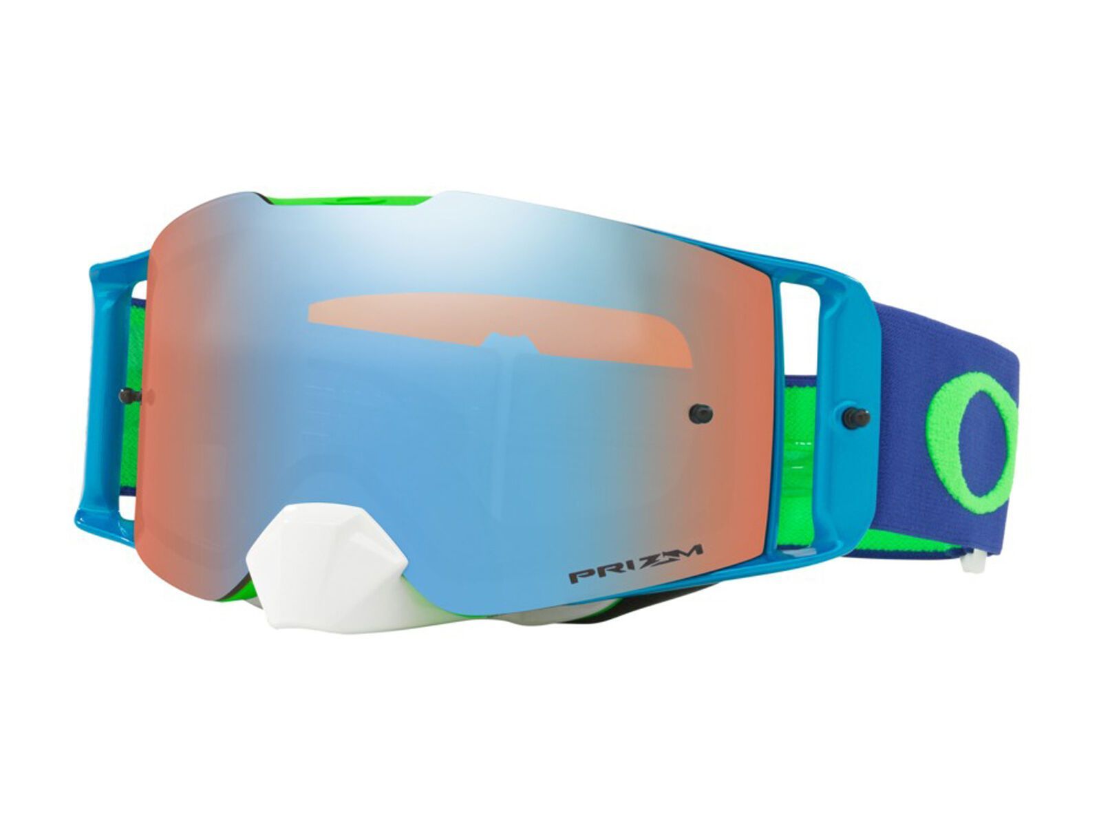 Oakley Front Line MX Prizm, flo green blue/Lens: prizm mx sapphire iridium - Bild 1