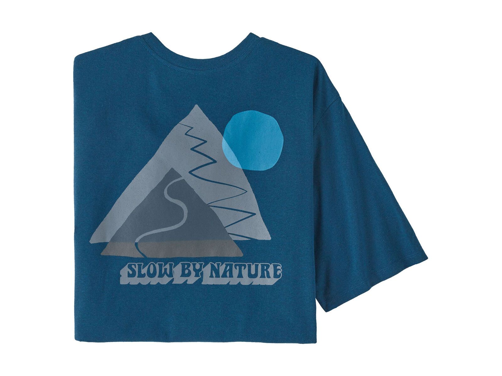 Patagonia Men's Slow Going Responsibili-Tee, wavy blue - Bild 1