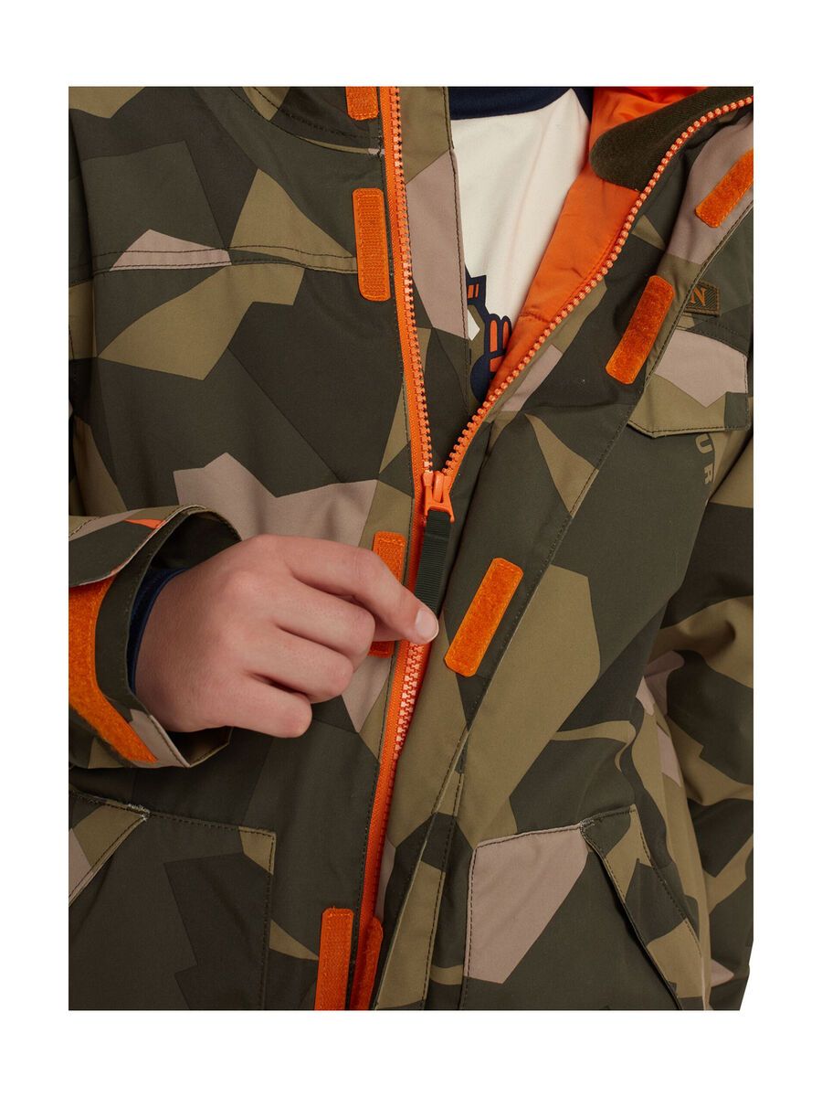 Burton Boys' Dugout Jacket, three crowns camo - Bild 9