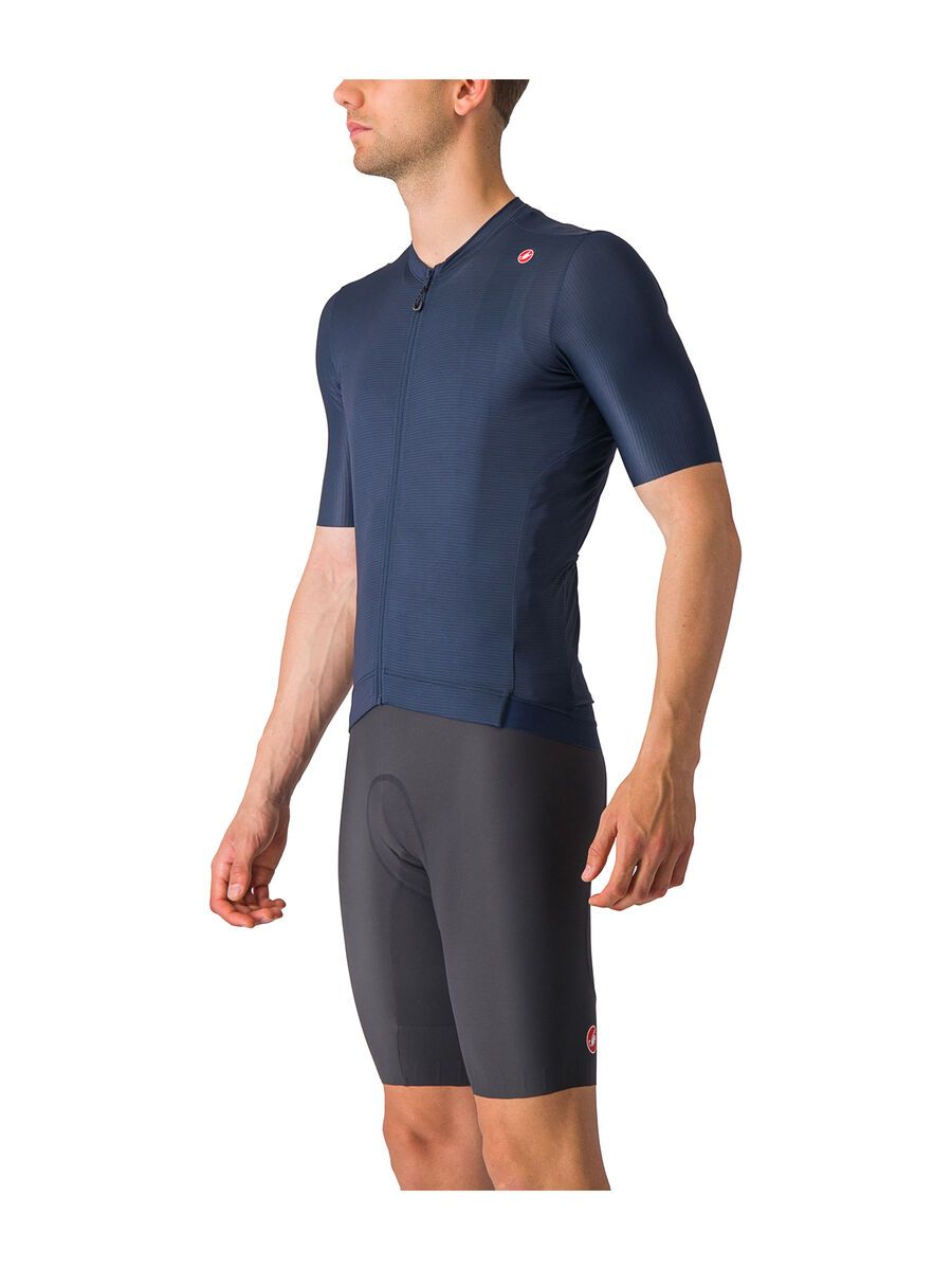 Castelli Espresso Jersey, belgian blue/silver moon - Bild 3