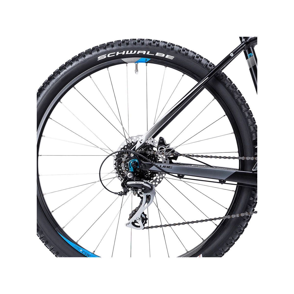 Cube Aim SL 27.5, black/grey/blue - Bild 4