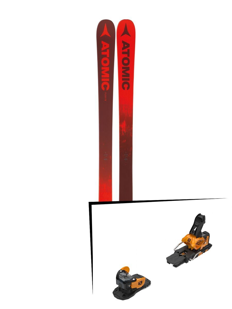 Set: Atomic Punx Five 2019 + Salomon Warden MNC 13 saffron/black - Bild 1