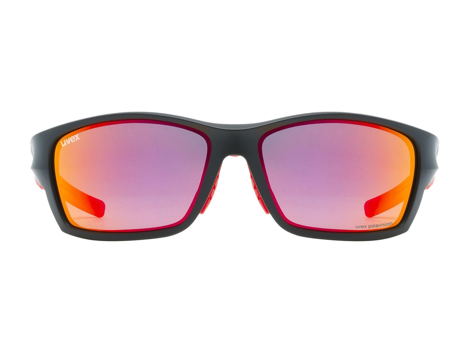 uvex sportstyle 232 P, Polavision Mirror Red / black mat red - Bild 2