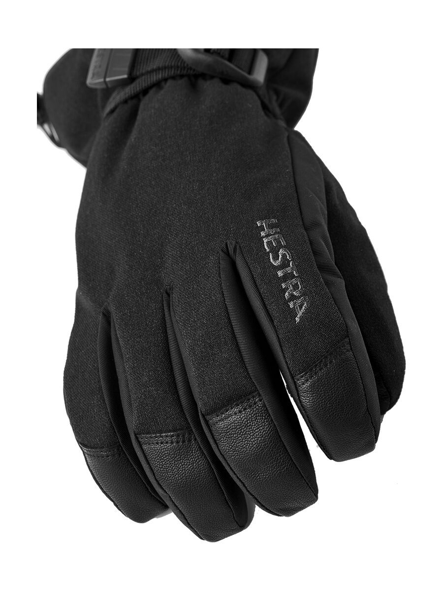 Hestra Powder Gauntlet 5 Finger, black - Bild 2