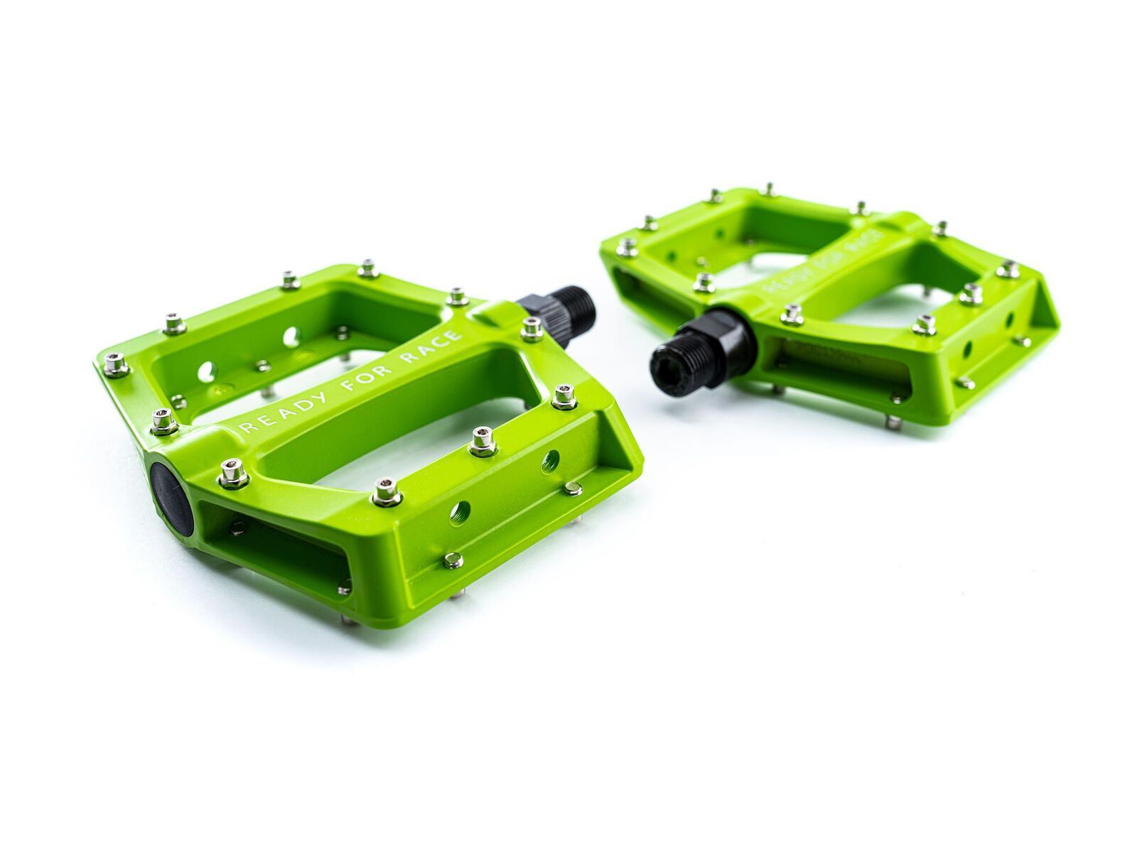 Cube RFR Pedale Flat CMPT, green - Bild 2