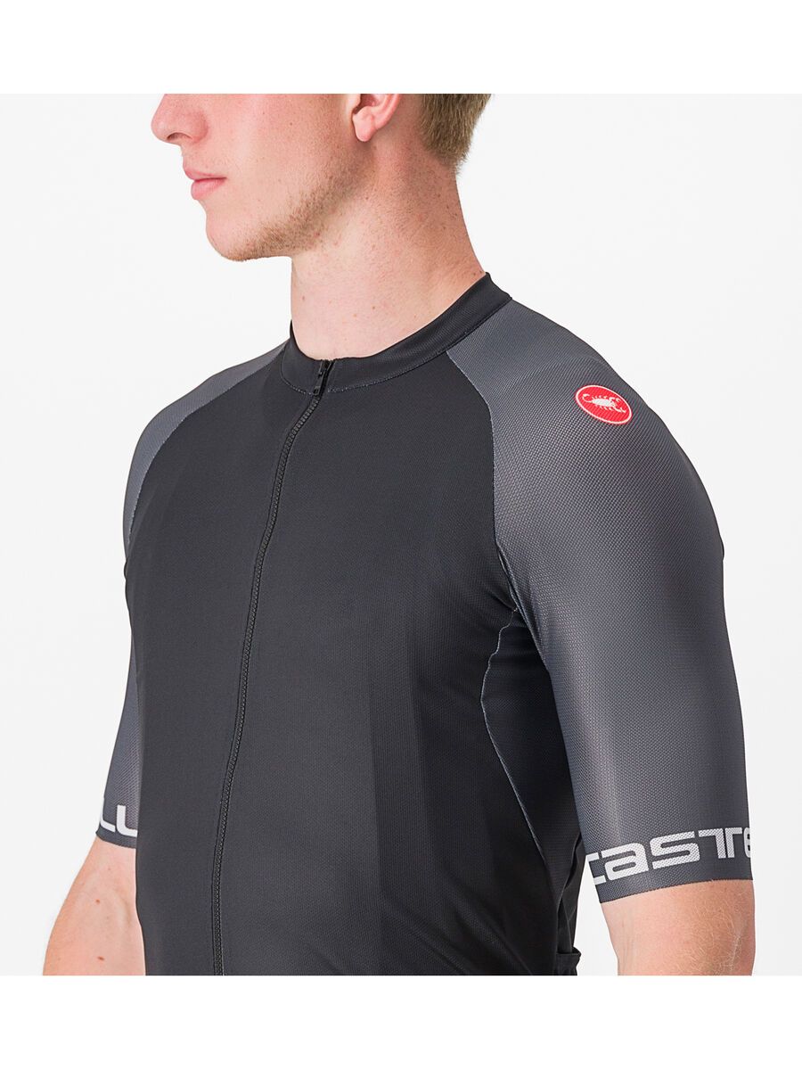 Castelli Entrata VI Jersey, light black/dark gray-ivory - Bild 5