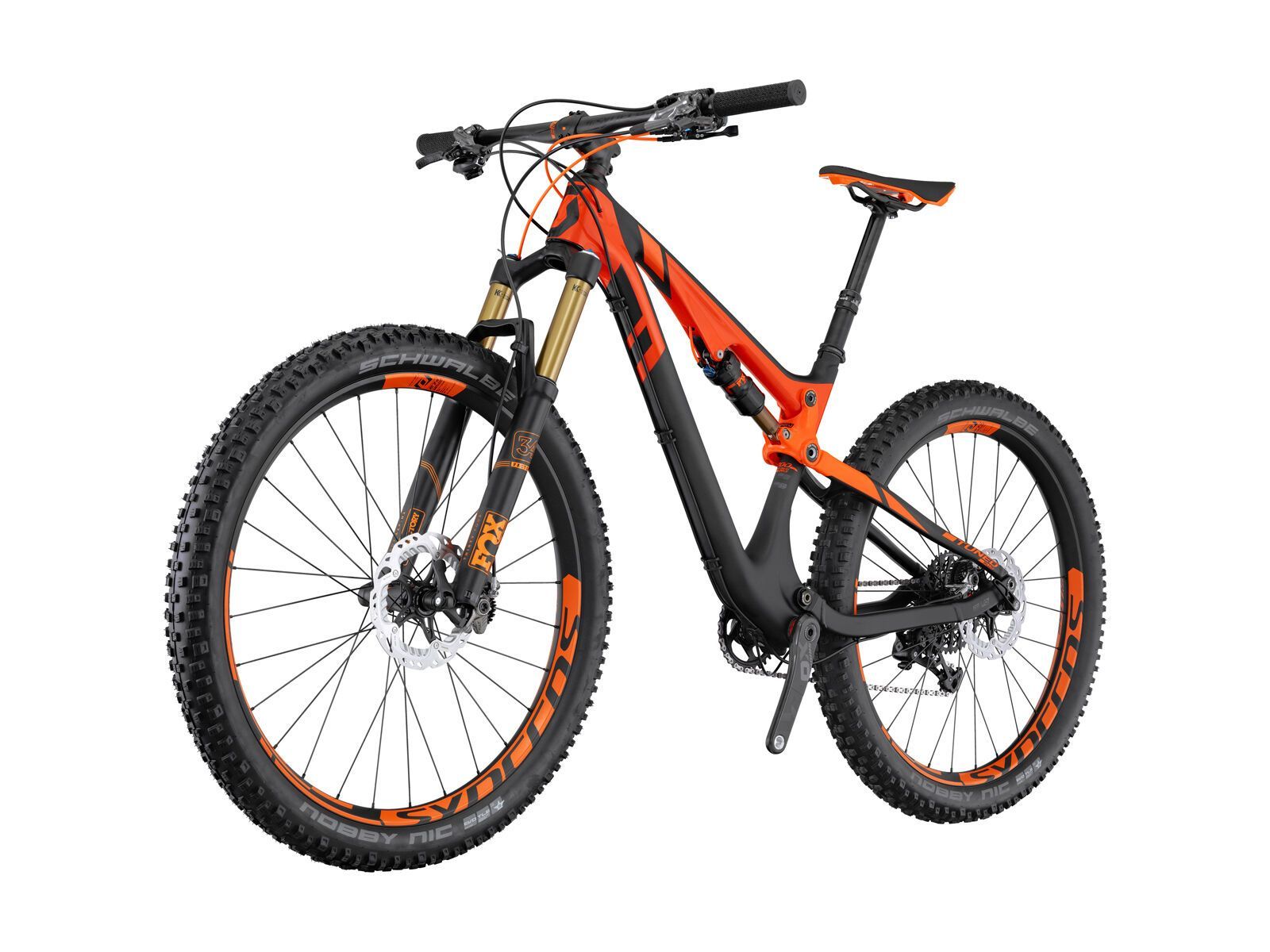 Scott Genius 700 Tuned Plus, black/orange - Bild 3