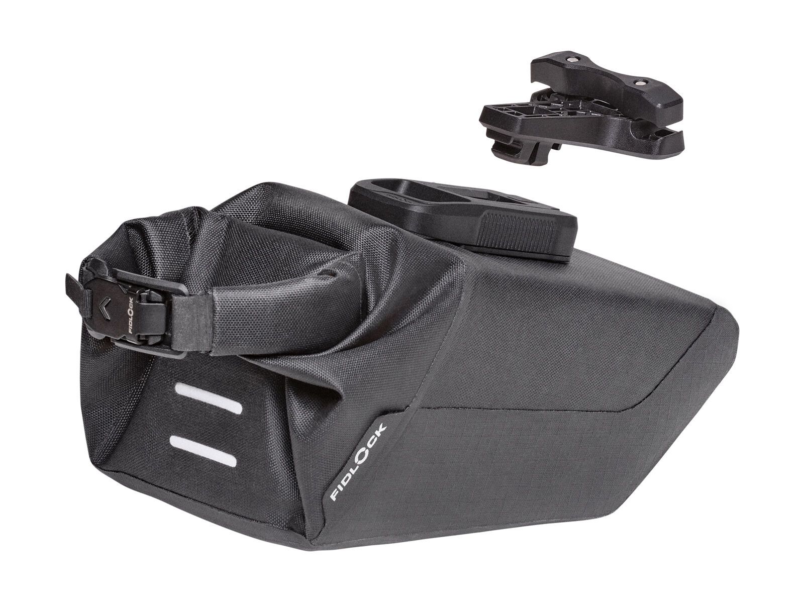 Fidlock Pinclip Saddle Bag M + Saddle Base, black - Bild 1