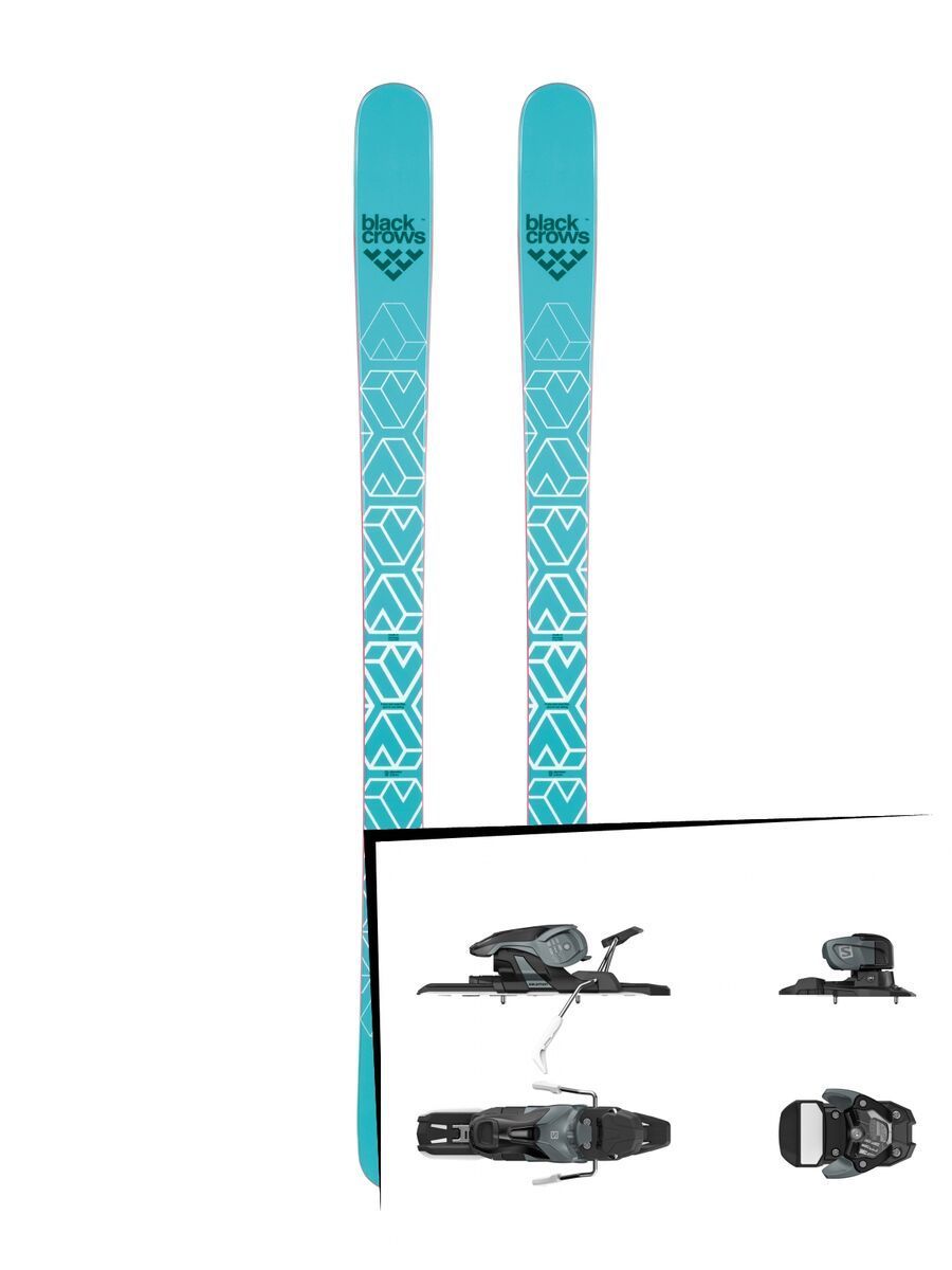 Set: Black Crows Captis Birdie 2019 + Salomon Warden 11 dark grey/black - Bild 1