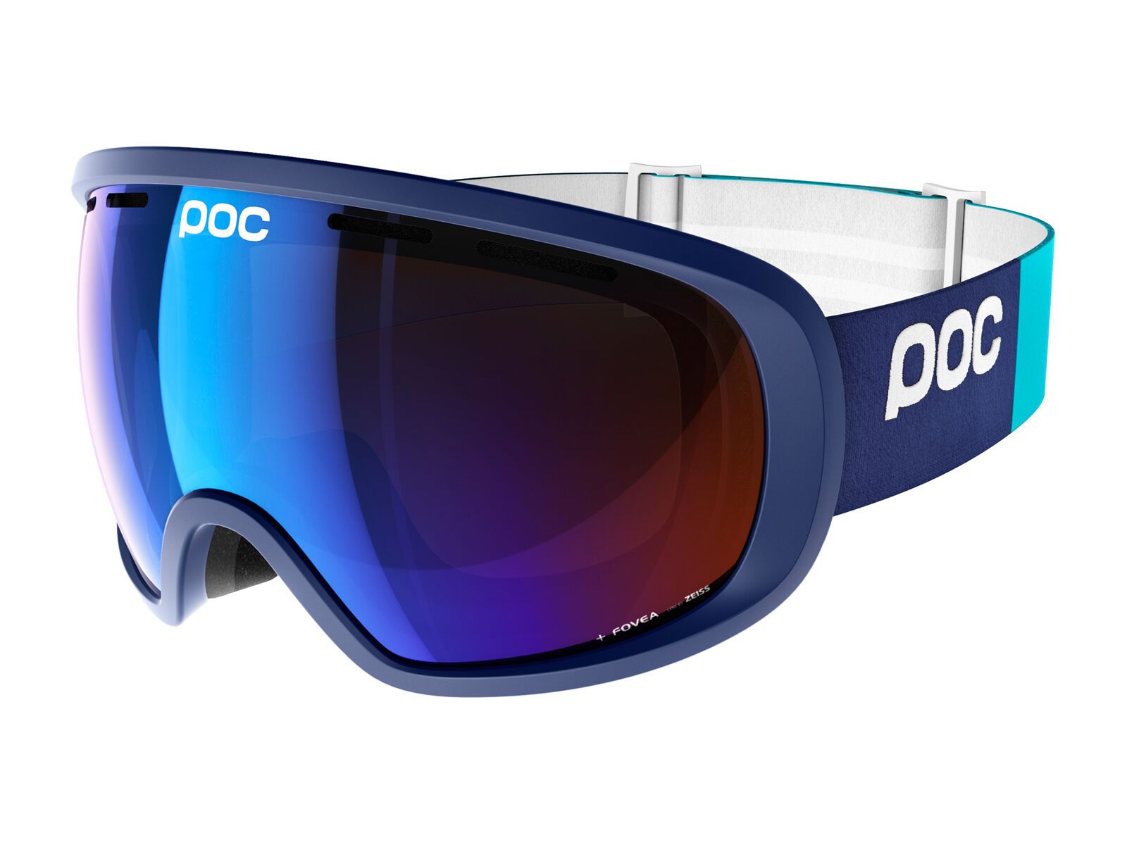 POC Fovea, butylene blue/Lens: persimmon blue mirror - Bild 1