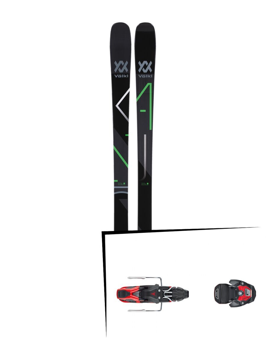 Set: Völkl Kanjo 2018 + Atomic Warden MNC 11 black/red - Bild 1