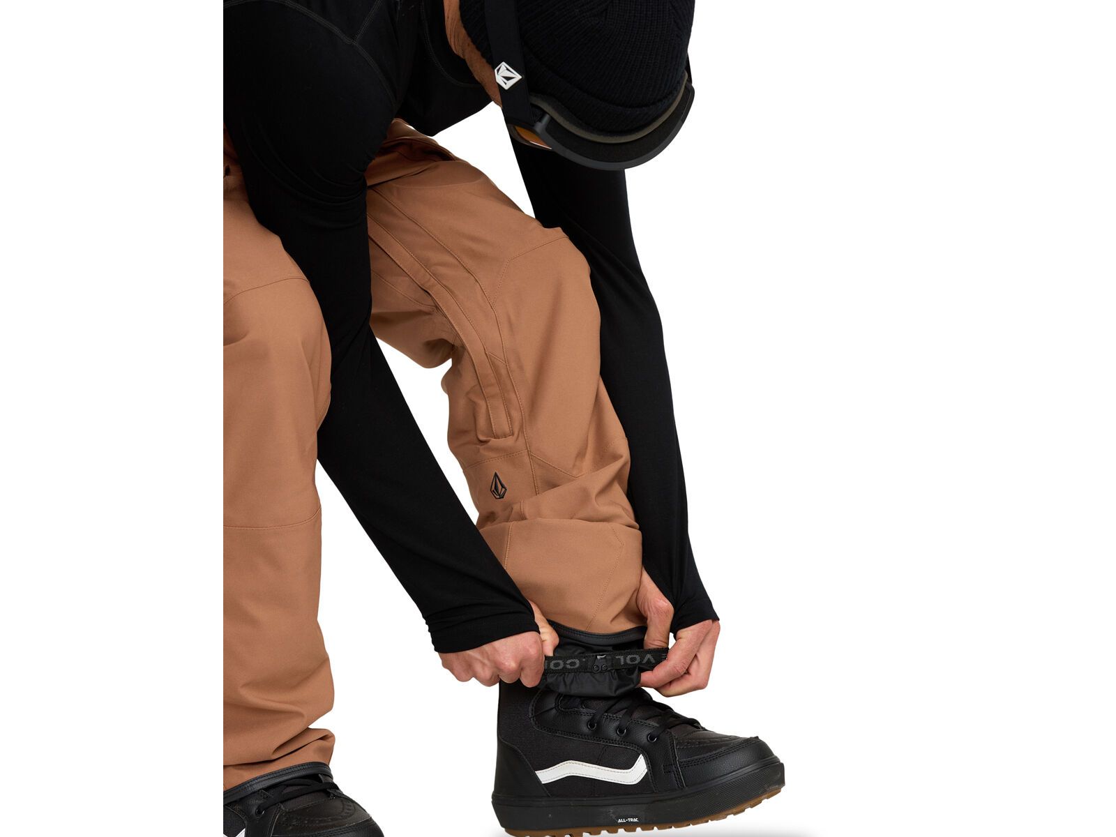 Volcom Roan Bib Overall, terra brown - Bild 7