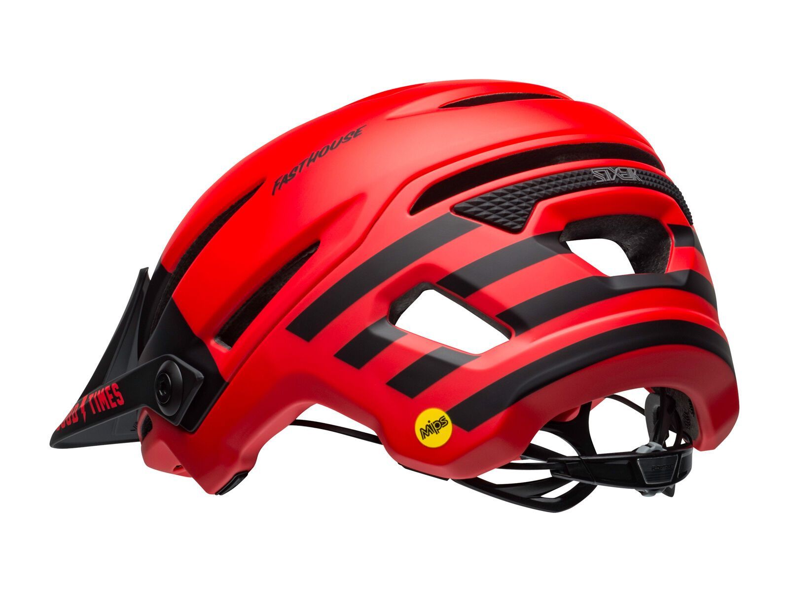 Bell Sixer MIPS Fasthouse, fasthouse matte red/black - Bild 4