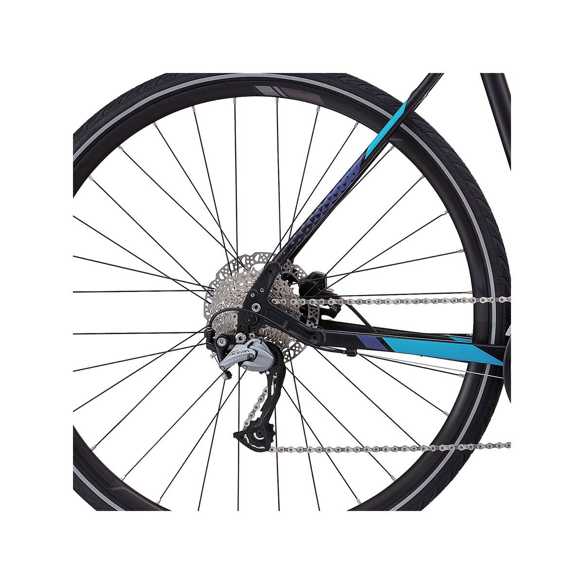 Specialized Sirrus Sport Disc, black/cyan/deep blue - Bild 4