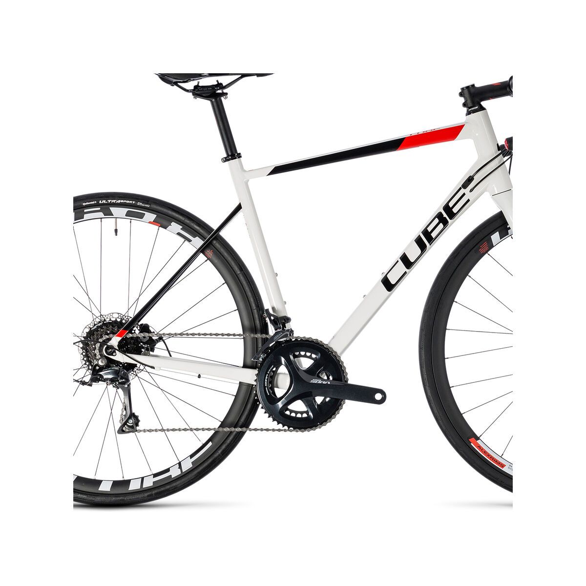 Cube Attain Pro Disc, white´n´red - Bild 4