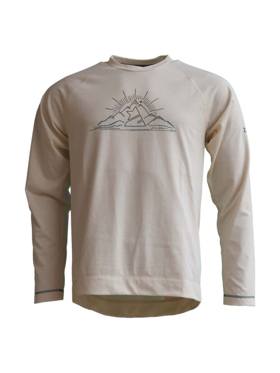 Zimtstern PureFlowz Eco Shirt LS Men, cream - Bild 1