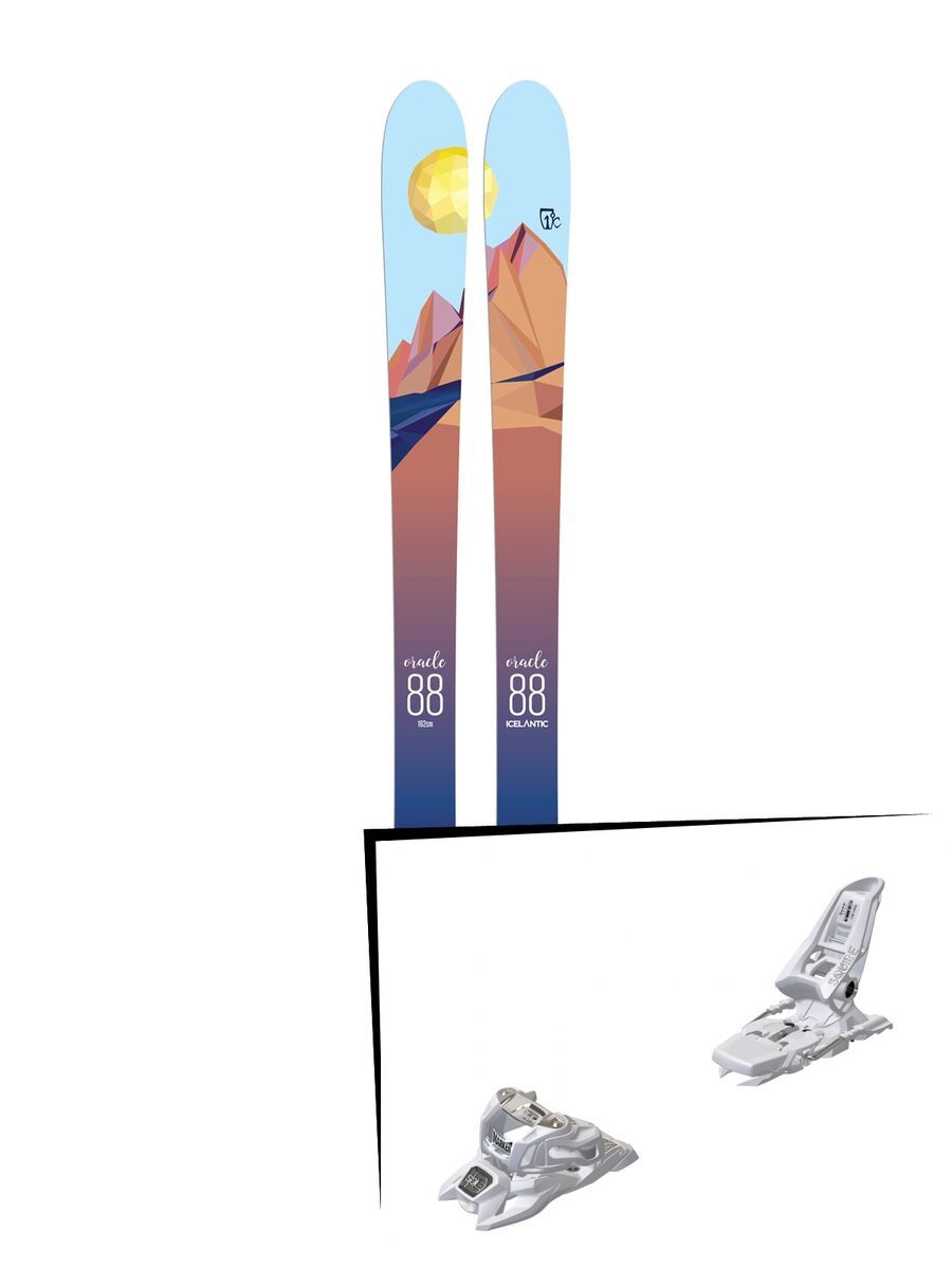 Set: Icelantic Oracle 88 2018 + Marker Squire 11 ID white - Bild 1