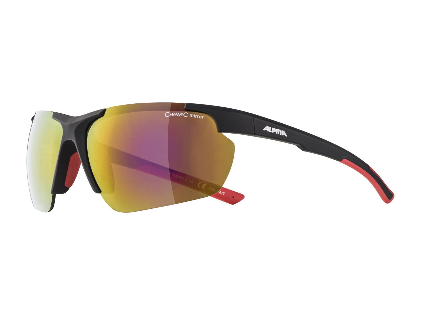 Alpina Defey HR Mirror Red, black matt - Bild 4