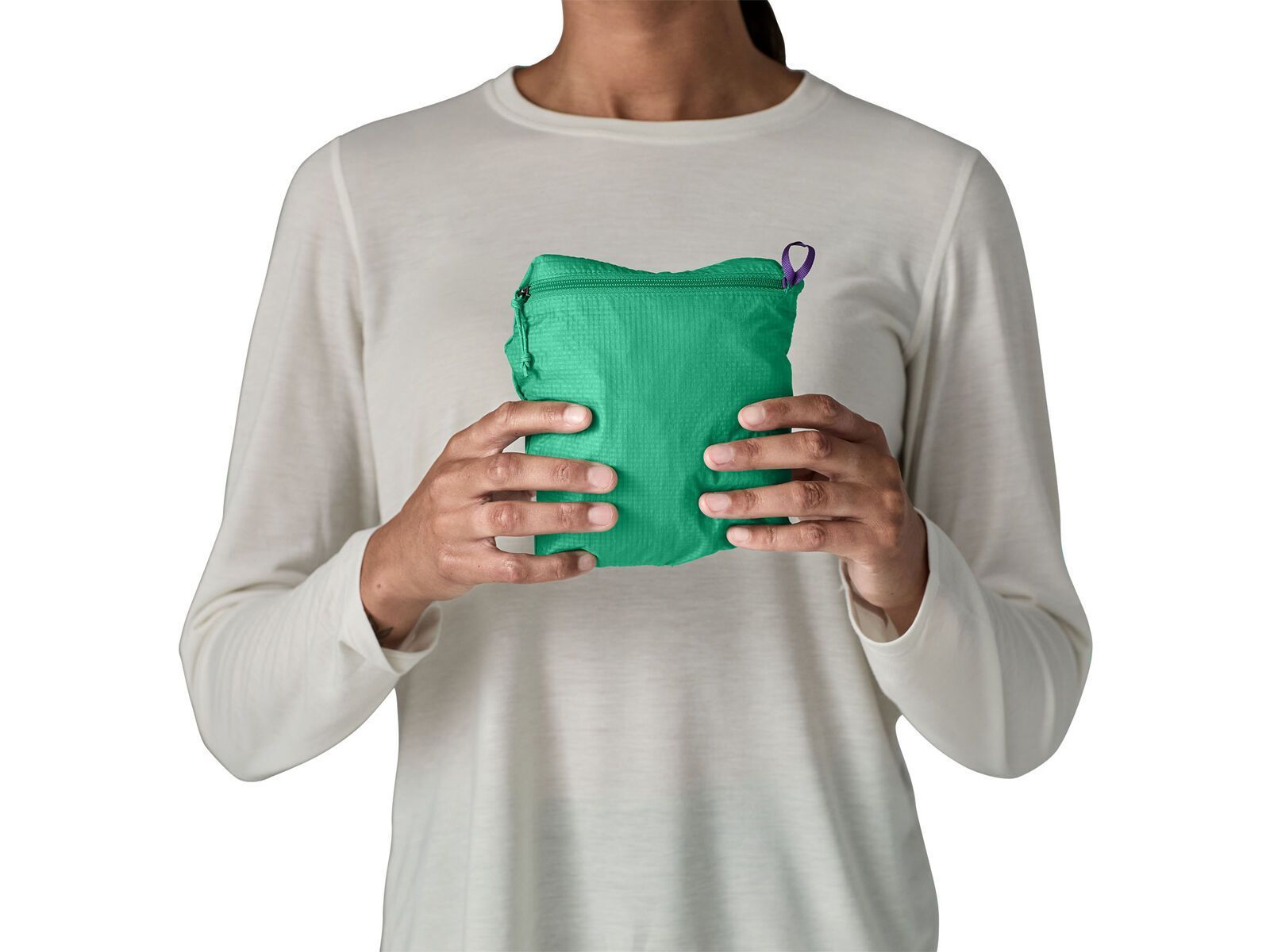 Patagonia Women's Houdini Stash 1/2 Zip Pullover, smolder blue - Bild 5