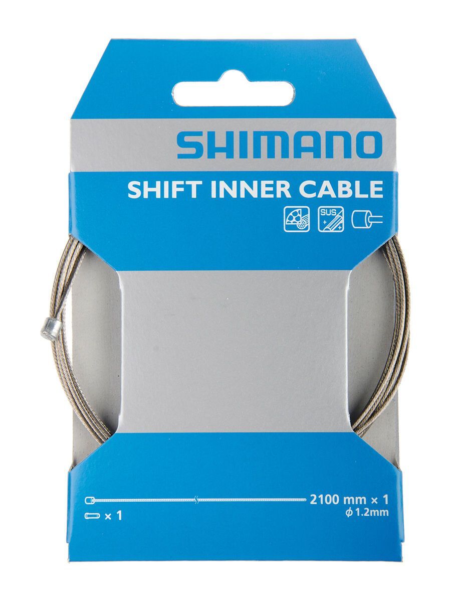 Shimano MTB/Road Edelstahl - 2.100 mm - Bild 1