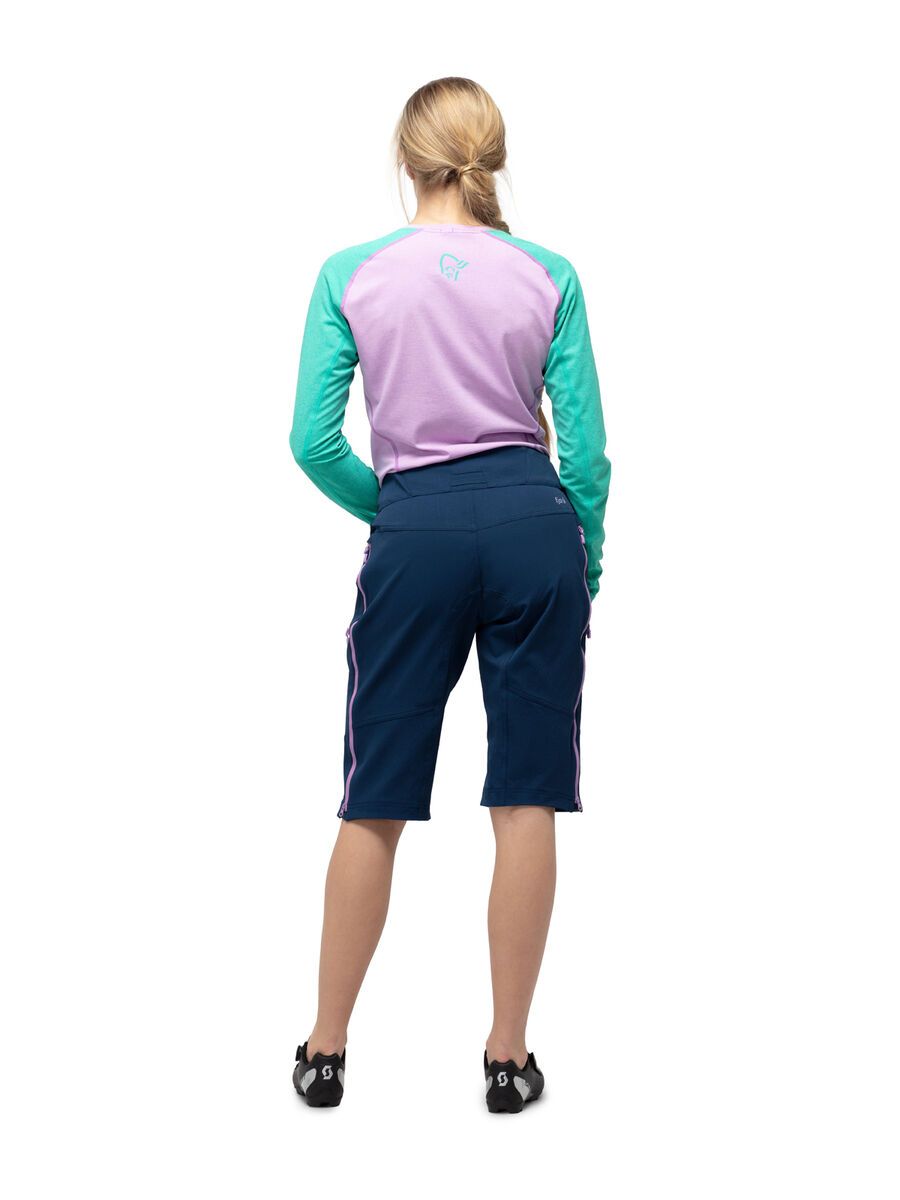 Norrona fjørå flex¹ heavy duty Shorts W's, indigo night/violet tulle - Bild 4