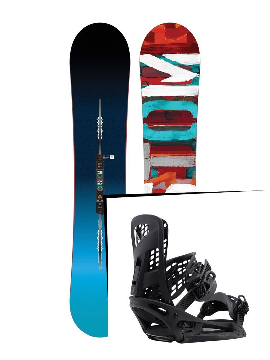 Set: Burton Custom Flying V 2017 +  Genesis X EST (1712793S) - Bild 1