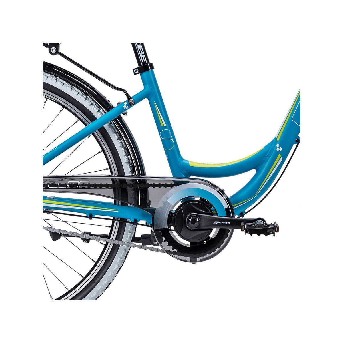 Cube Kid 240 Street, blue/lime - Bild 3
