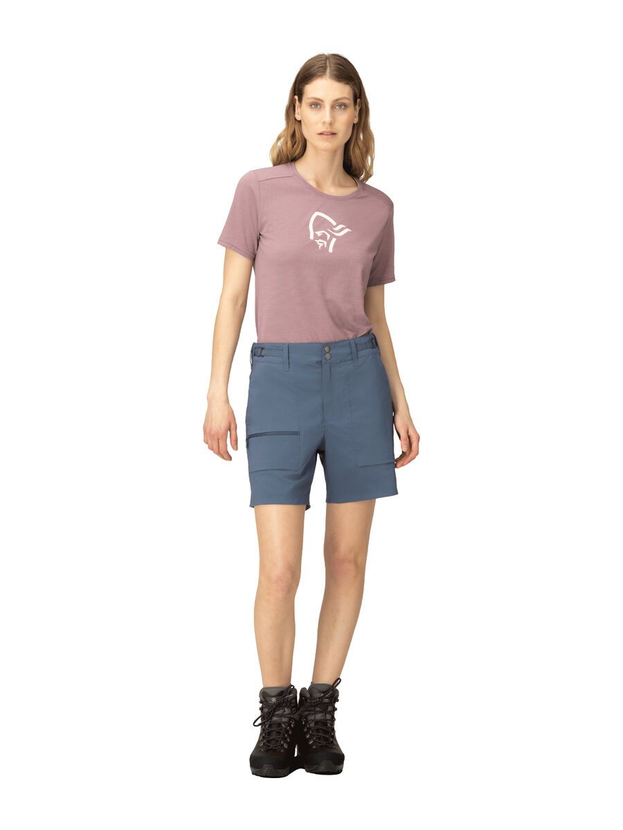 Norrona femund light cotton Shorts W's, vintage indigo - Bild 3