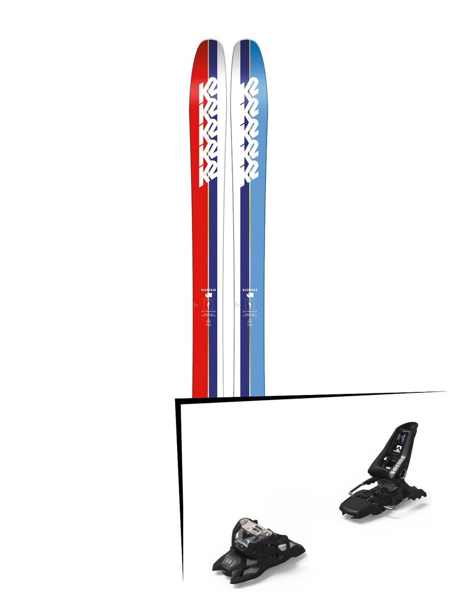 Set: K2 SKI Marksman 2019 + Marker Squire 11 ID black - Bild 1