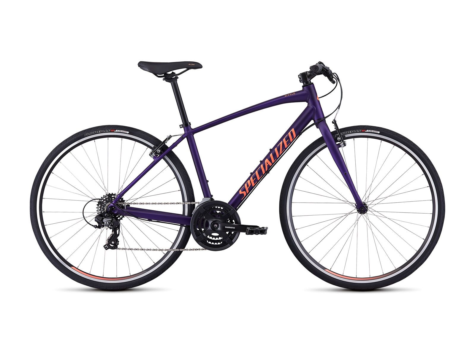 Specialized Women's Sirrus V-Brake, plum purple/acid lava - Bild 1