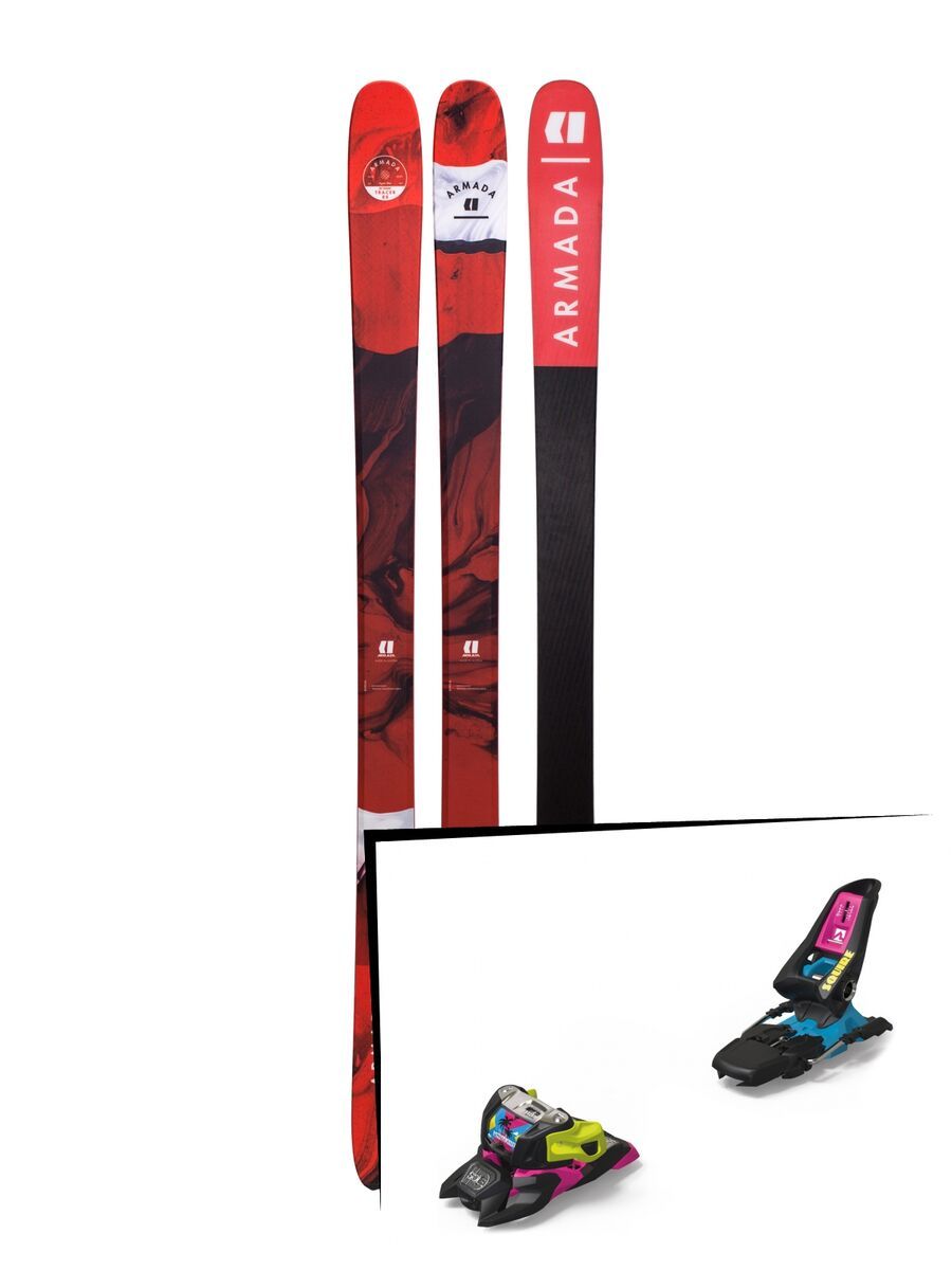 Set: Armada Tracer 88 2019 + Marker Squire 11 ID black/pink/blue - Bild 1