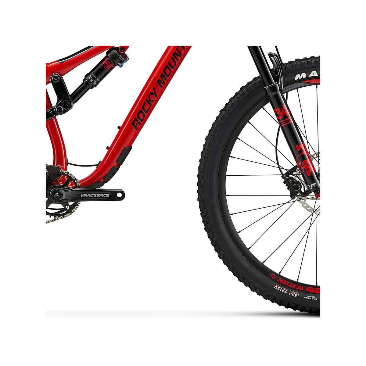 Rocky Mountain Thunderbolt Alloy 50, flaming lips/black in black - Bild 5