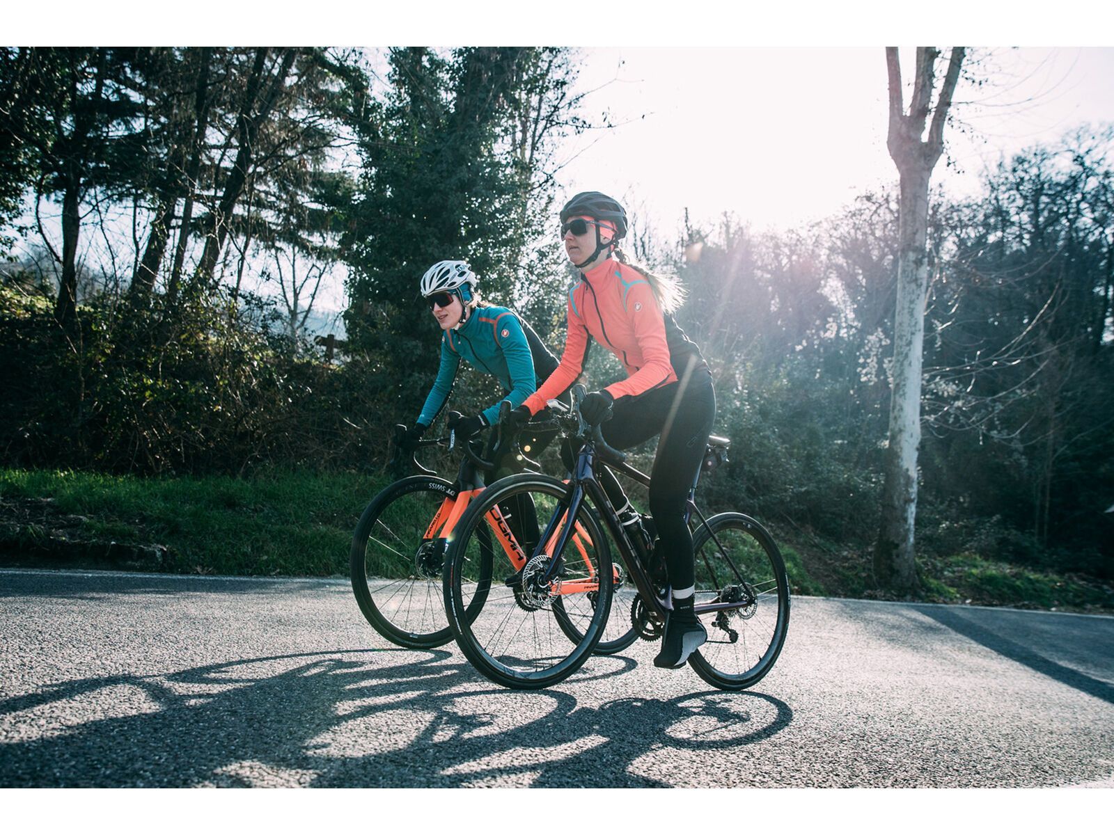 Castelli Alpha RoS 2 W Light Jacket, fiery red/black-celeste - Bild 12