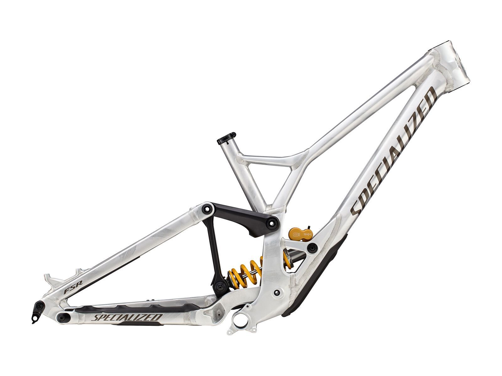 Specialized Demo Race Frame, flake silver/gunmetal/brushed - Bild 1