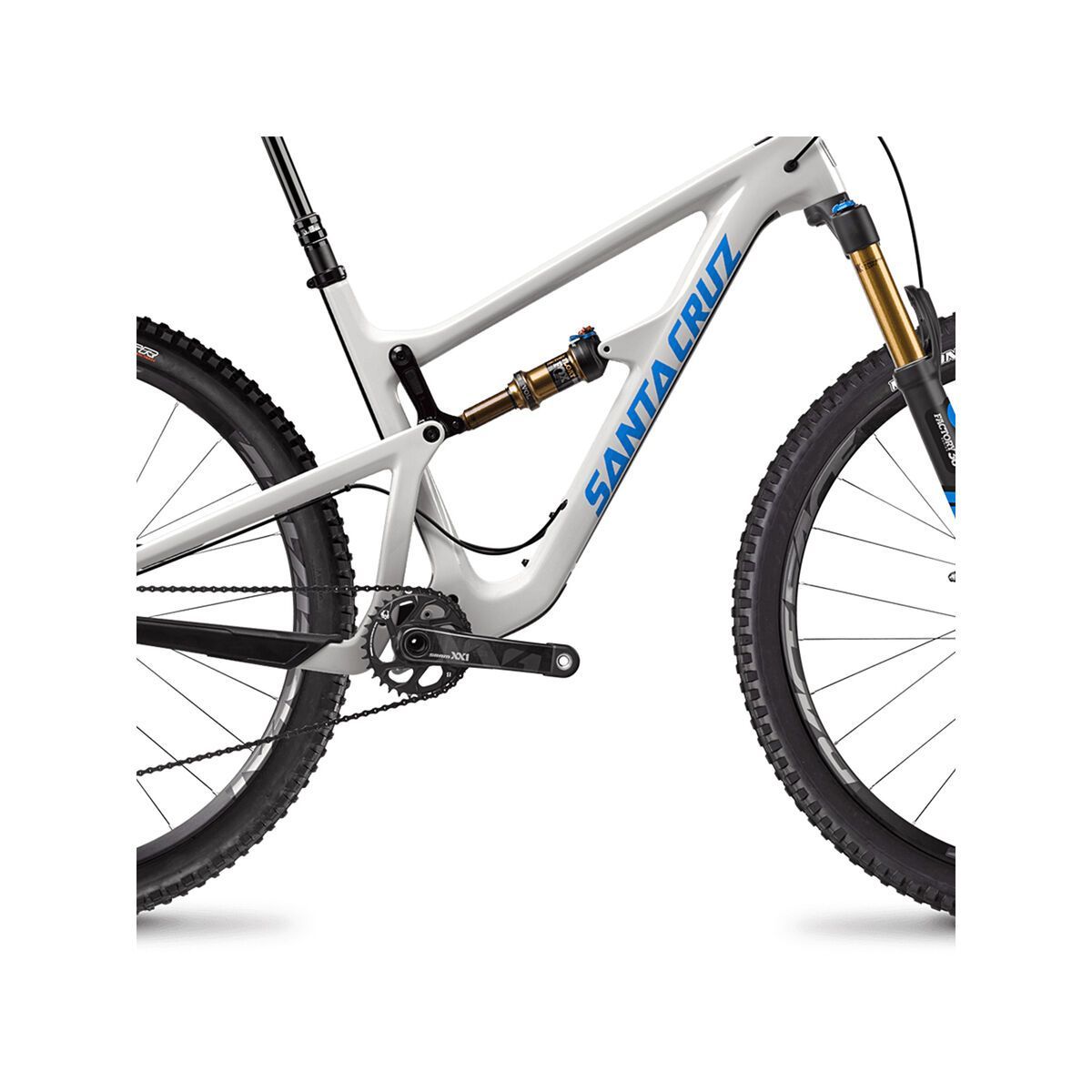 Santa Cruz Hightower CC XX1 29, gloss cannery grey and blue - Bild 4