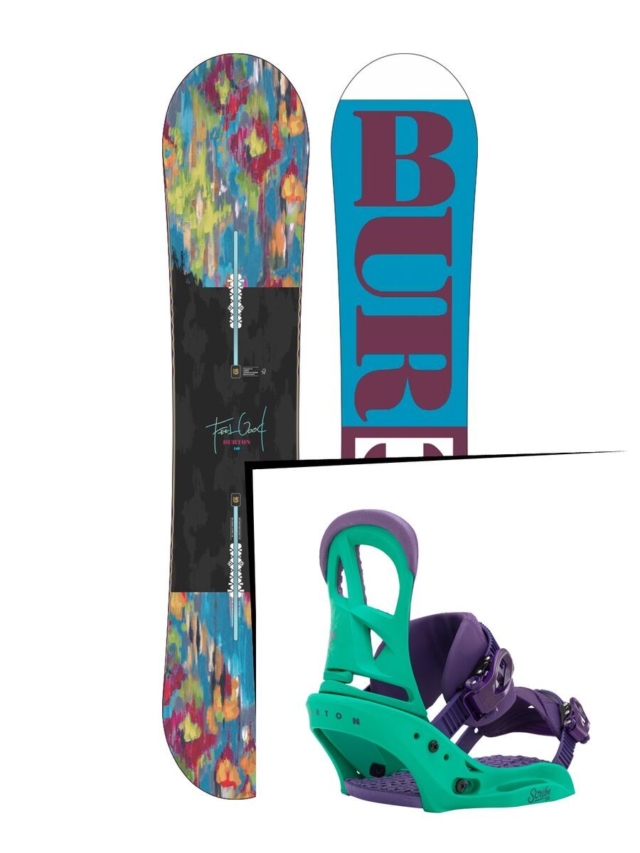 Burton Set: Feelgood 2016 + Burton Scribe EST - Bild 1