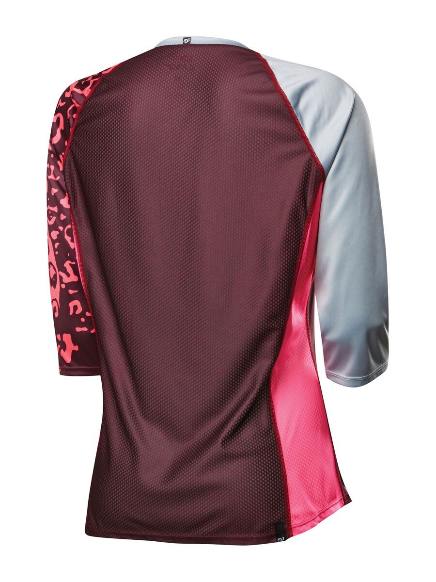 Fox Womens Lynx 3/4 Jersey, neon red - Bild 2