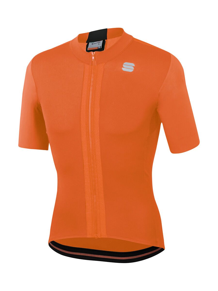 Sportful Strike Short Sleeve Jersey, orange sdr/black - Bild 1