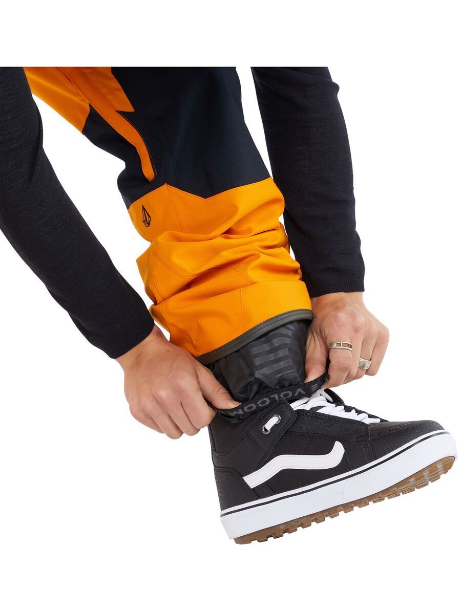 Volcom Roan Bib Overall, gold - Bild 9