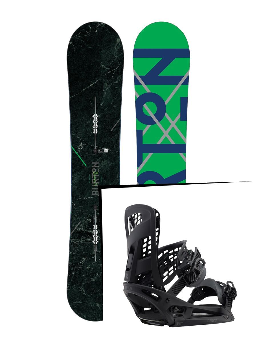 Set: Burton Custom X Flying V 2017 +  Genesis X EST (1712793S) - Bild 1
