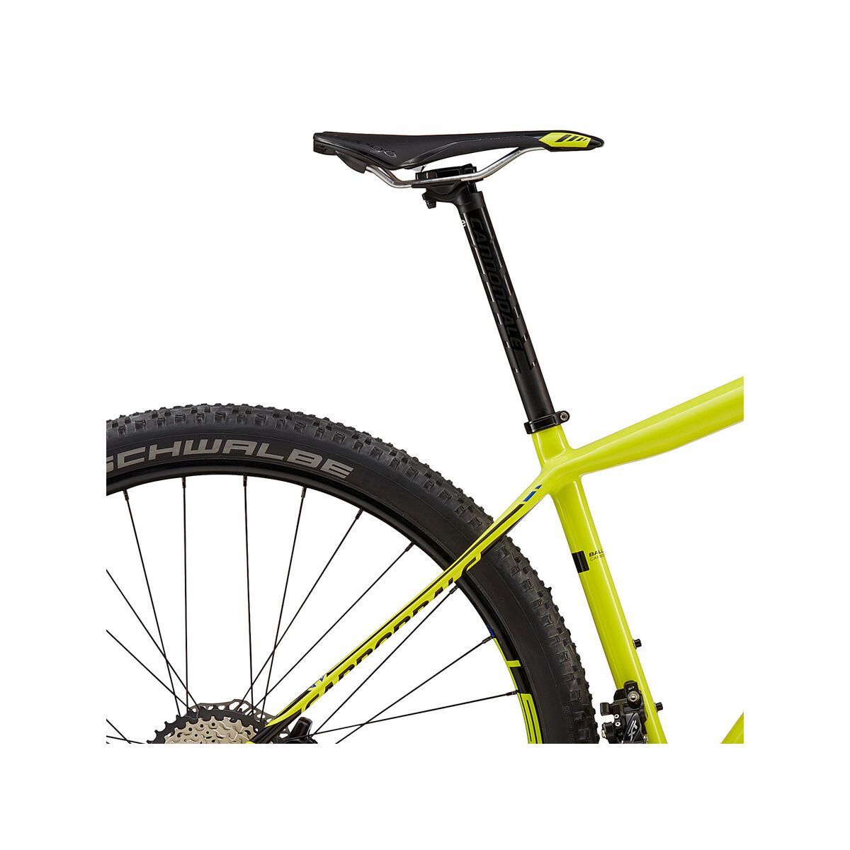 Cannondale F-Si Carbon 3 29, neon spring w/ jet black and cerulean, gloss - NSP - Bild 5