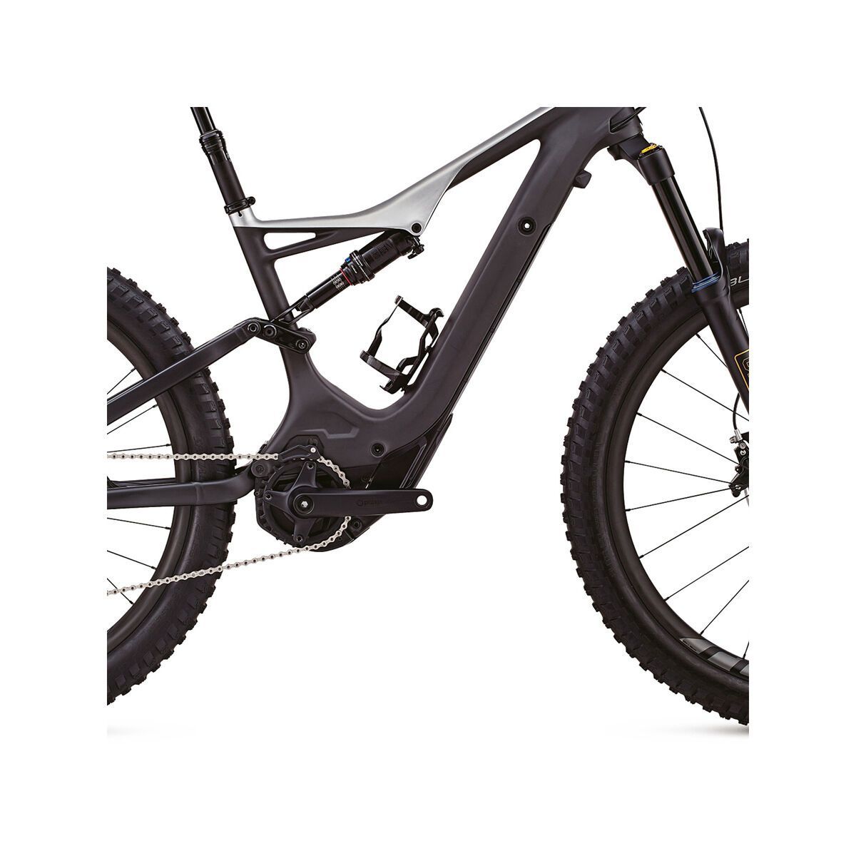 Specialized Turbo Levo FSR Expert Carbon 6Fattie, satin carbon/flake silver - Bild 5