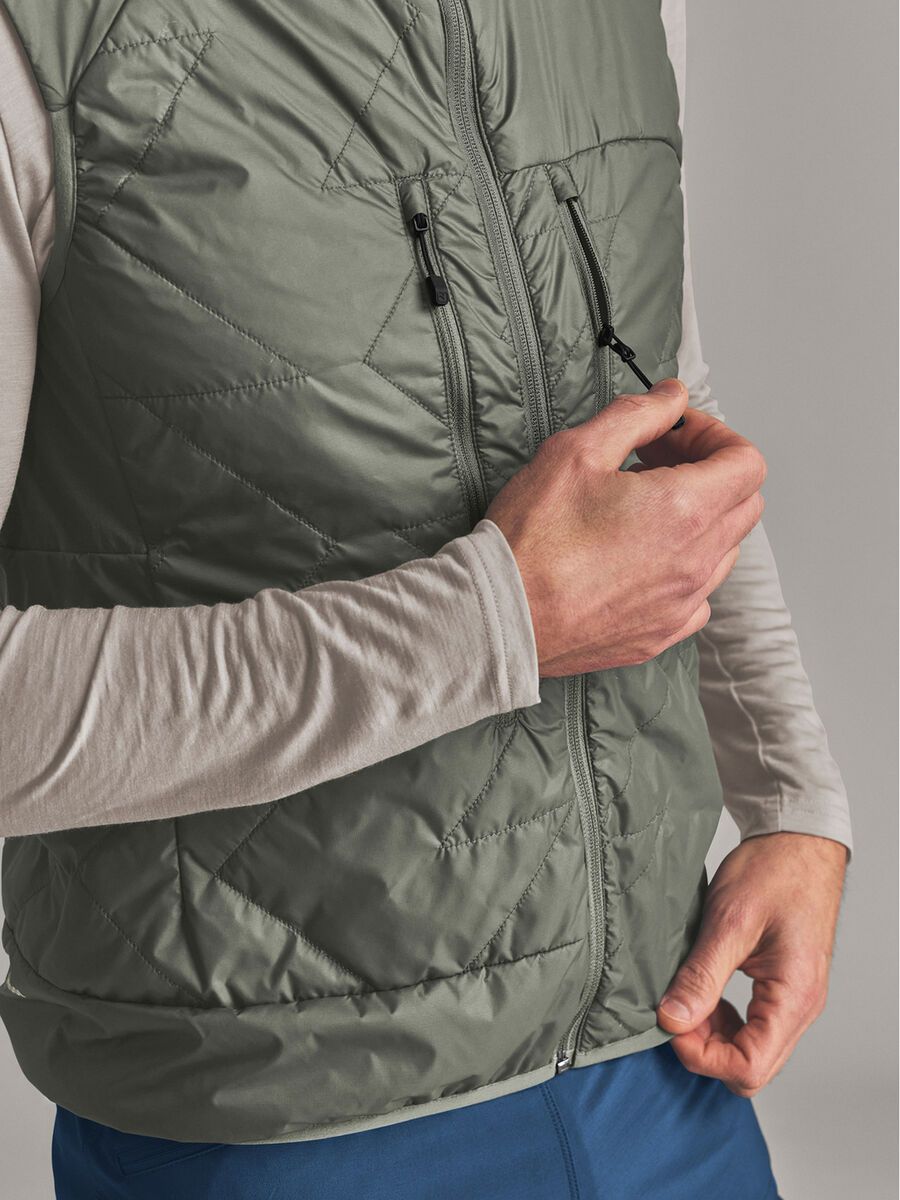 Ortovox Venet Swisswool 60 Vest M, dark sage - Bild 5