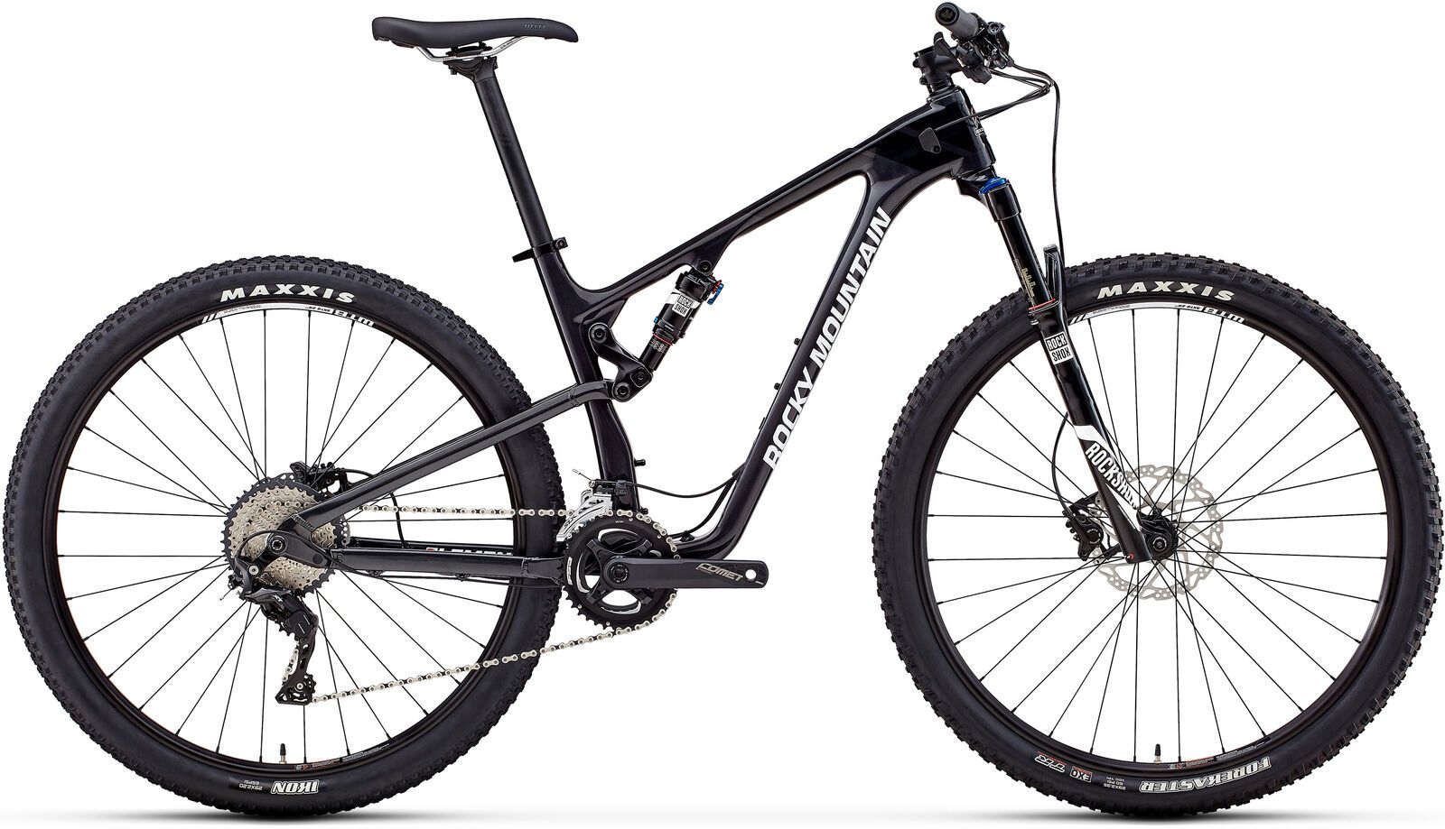 Rocky Mountain Element Carbon 30, smoke on the water/black/white snake - Bild 1