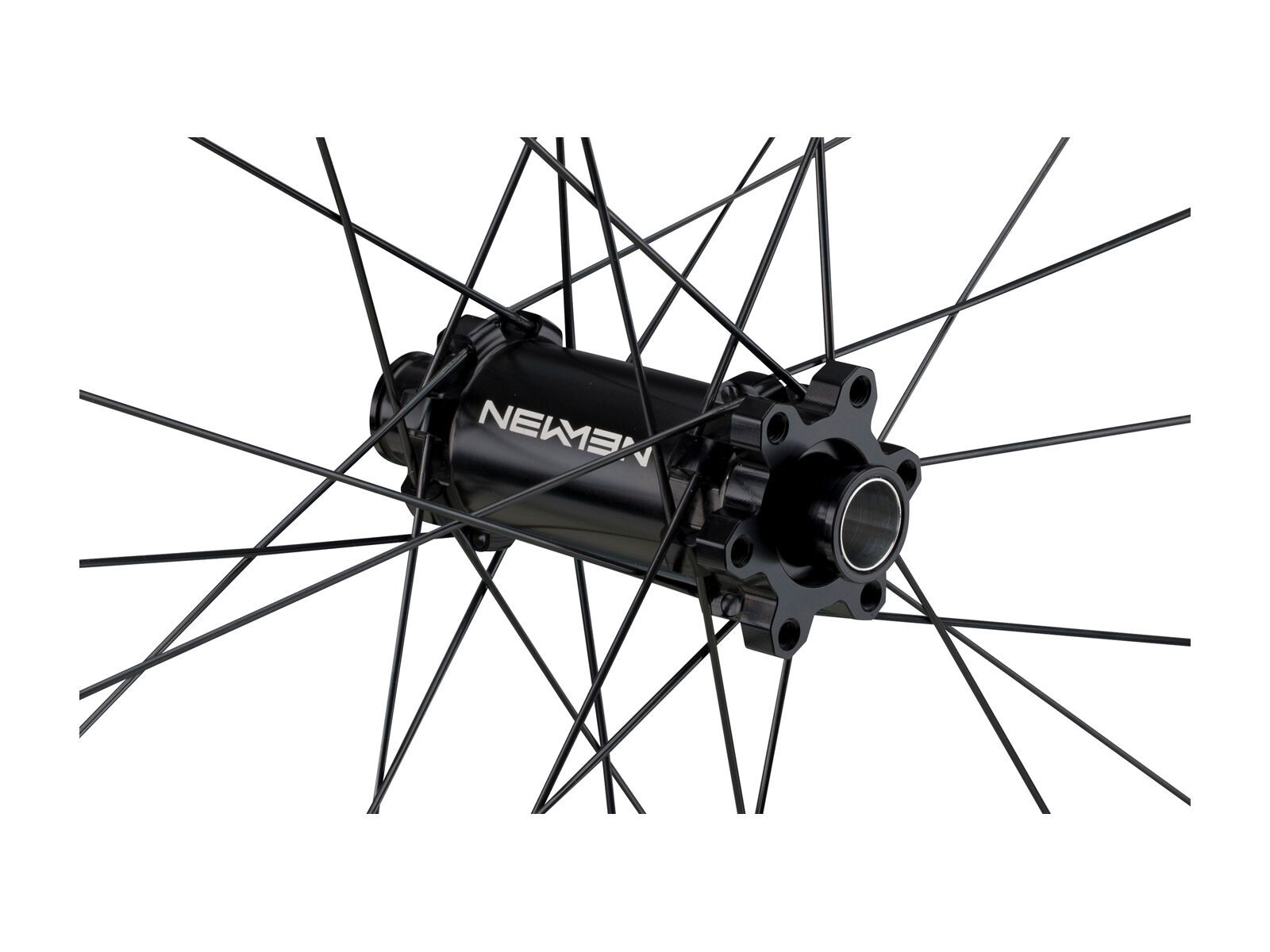 Newmen Evolution SL X.A.25 6-Loch - 27.5 / 15x110 mm Boost, black / silver hub - Bild 3