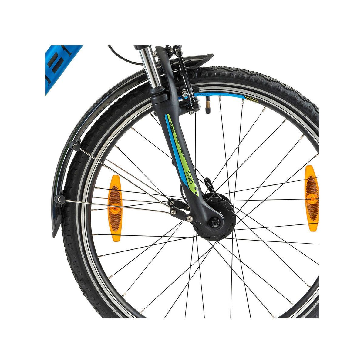 Cube Kid 240 Cross, blue/black/green - Bild 2