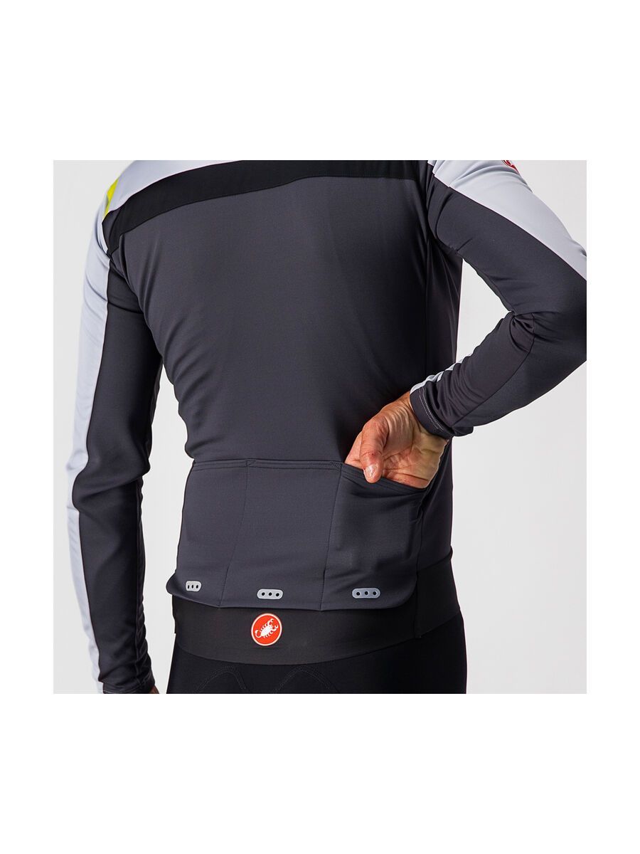 Castelli Alpha RoS 2 Light Jacket, silver gray/dark gray - Bild 3