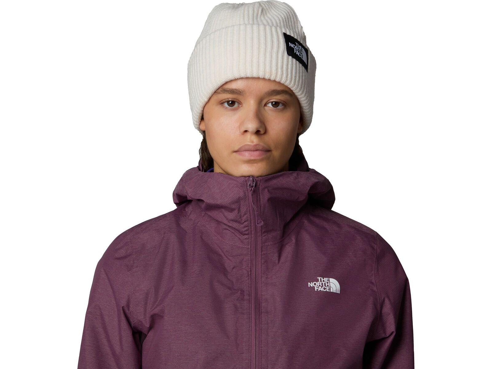 The North Face Salty Lined Beanie, white dune - Bild 3