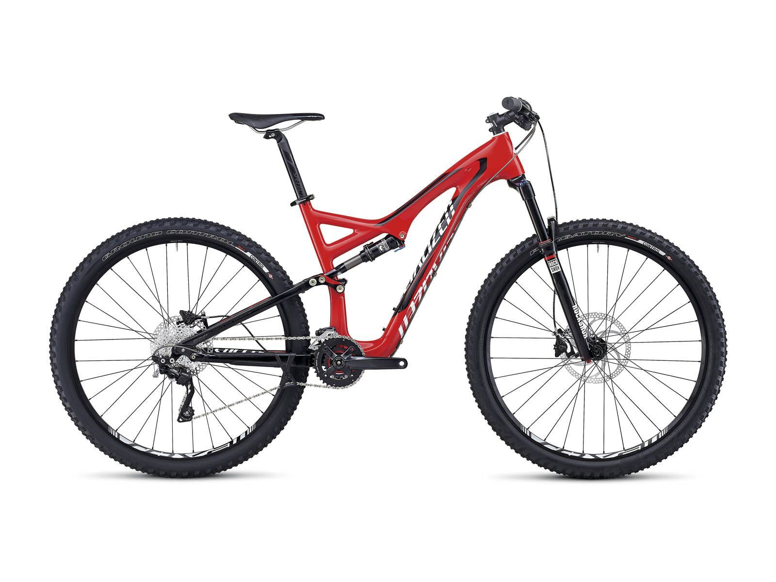 Specialized Stumpjumper FSR Comp Carbon 29, Red/Black/White - Bild 1