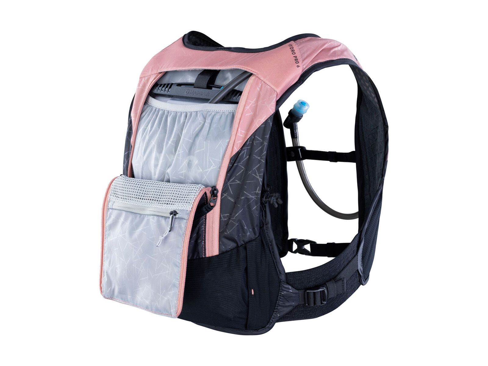 Evoc Hydro Pro 6 + Hydration Bladder 1,5, dusty pink/black - Bild 8